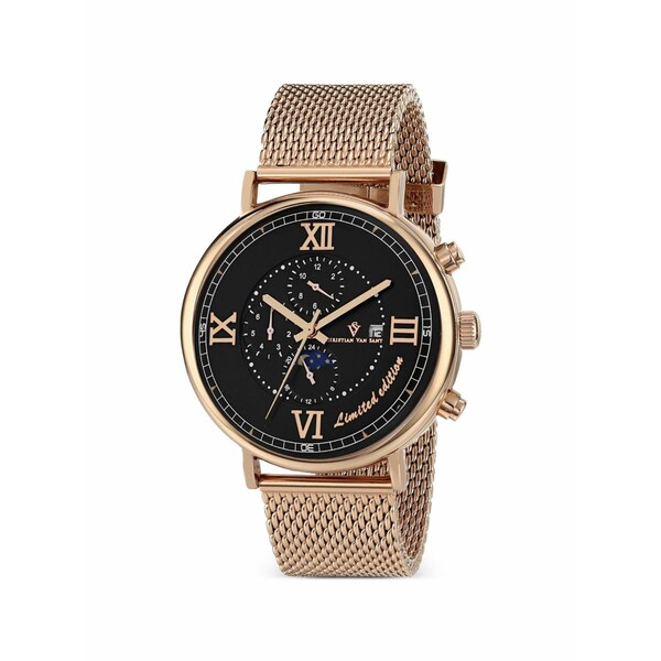 クリスチャンバンサント メンズ ウオッチ 付属品 Somptueuse ltd 46粍 watch Black