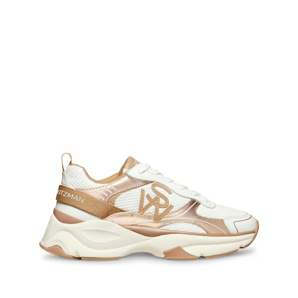 スチュアート ワイツマン レディース スニーカー シューズ Sw panelled sneakers White