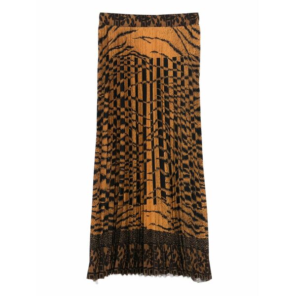 ピエール＝ルイ・マシア レディース スコート ボトムス Pleated patterned skirt Orange