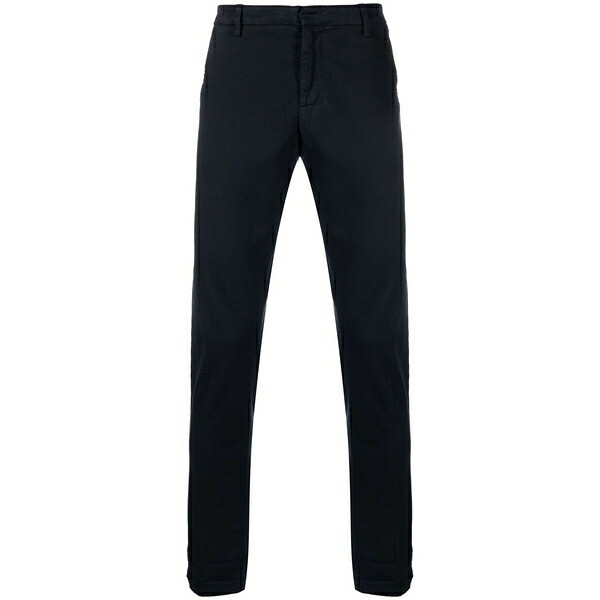 ドンダップ メンズ 心地よいズボン下 ボトムス Slim-fit chinos Blue