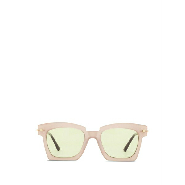 クボラウム メンズ サングラス・アイウェア 付属物 Square-frame sunglasses Neutrals