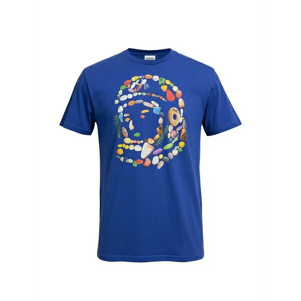 ビリオネアボーイズクラブ メンズ プルオーバー トップス Graphic short-sleeved t-shirt Blue