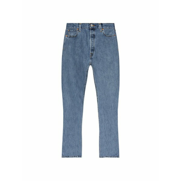 リダン レディース ジーンズズボン下 ボトムス Straight jeans Blue