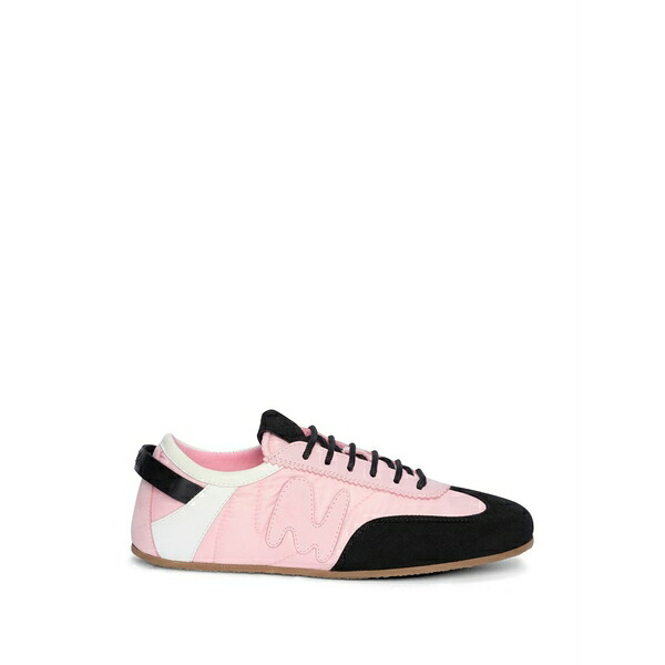 エムエスジイエム レディース スニーカー シューズ Logo sneakers Pink