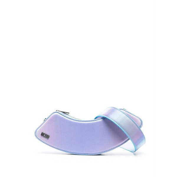 ジーシーディーエス レディース ショルダーバッグ 御徒面子 Comma holographic shoulder bag Purple