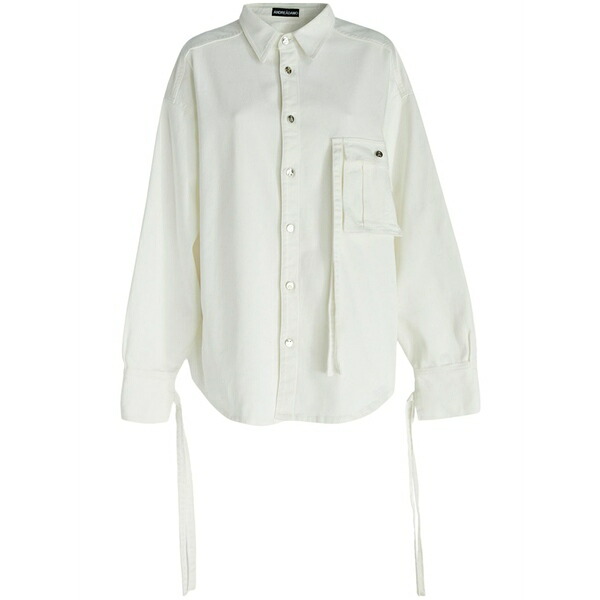 アンドレダモ レディース プルオーバー トップス Long sleeve shirt White
