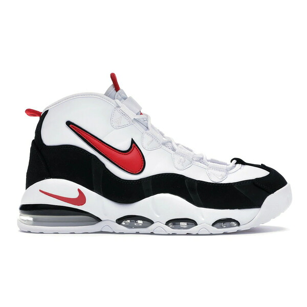 Nike ナイキ メンズ スニーカー 【Nike Air Max Uptempo 95 White Red Black】 サイズ US_7.5(25.5cm) White/University Red-Black｜asty
