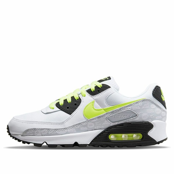 Nike ナイキ メンズ スニーカー  【Nike Air Max 90 \u0027Reflective Logo - White Volt\u0027 DB0625-100】  大きさ US_M_13