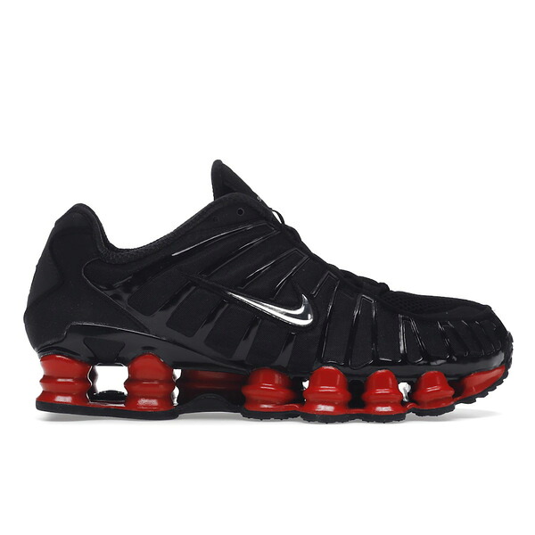 Nike ナイキ メンズ スニーカー  【Nike Shox TL Skepta】  大いさ US_6.5(24.5糎) Black/Metallic Silver-University Red