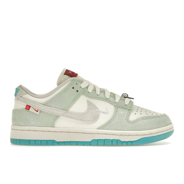 Nike ナイキ メンズ スニーカー  【Nike Dunk Low LX Year of the Dragon (2024)】  大きさ US_9.5(27.5珊) Sail/Dusty Cactus/Vapor Green/Dragon Red
