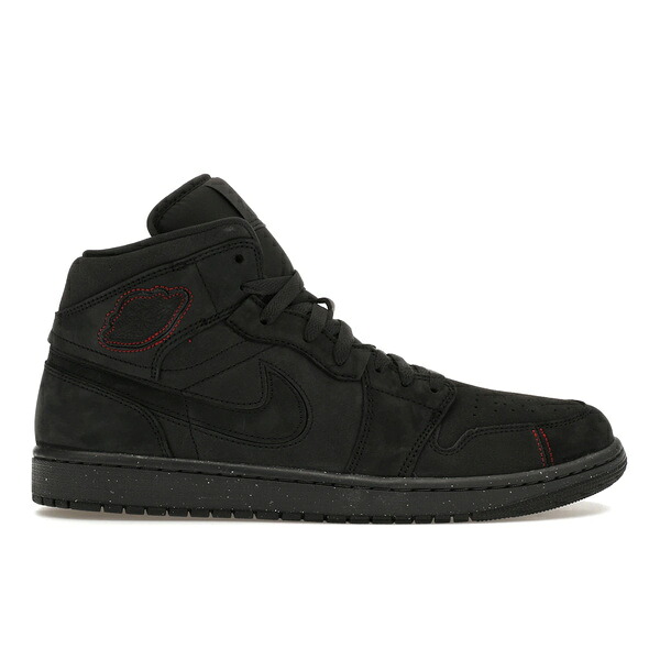 Jordan ジョーダン メンズ スニーカー  【Jordan 1 Mid SE Craft Dark Smoke Red】  大いさ US_12(30.0糎) Dark Smoke Grey/Black/Varsity Red
