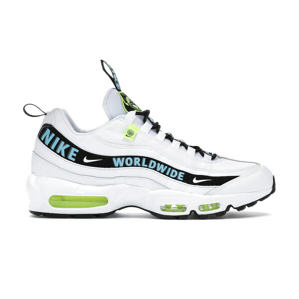 Nike ナイキ メンズ スニーカー  【Nike Air Max 95 Worldwide Pack White】  大きさ US_M_13 White/Black-Green-Blue