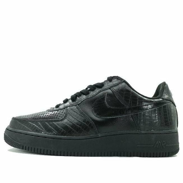 Nike ナイキ メンズ スニーカー  【Nike Air Force 1 Low Premium \u0027Triple Black\u0027 309096-003】  大きさ US_12(30.0糎)