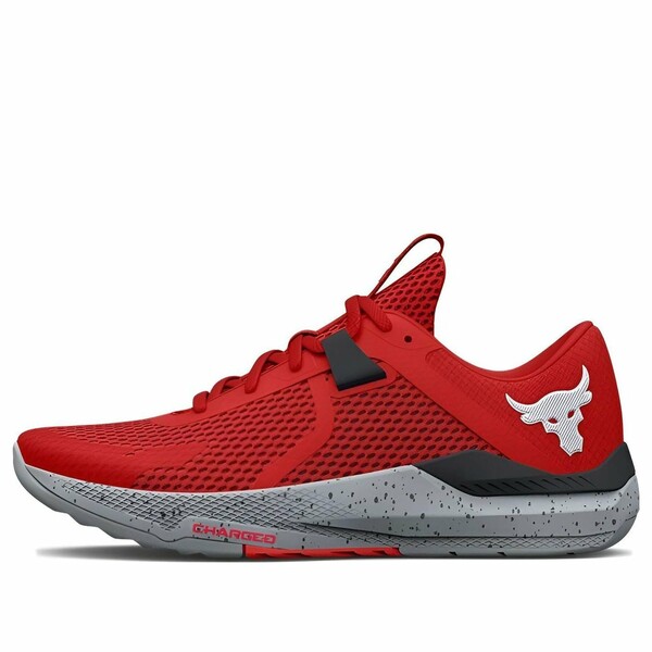 Under Armour アンダーアーマー メンズ スニーカー  【Under Armour Project Rock BSR 2 \u0027Radiant Red Steel\u0027 3025081-601】  大きさ US_M_13