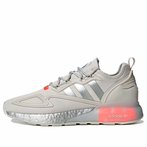 adidas アディダス メンズ スニーカー  【adidas ZX 2K Boost \u0027Grey Silver Metallic\u0027 FX7028】  大きさ US_5.5(23.5珊)