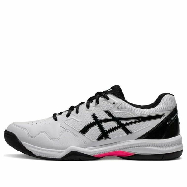 ASICS アシックス メンズ スニーカー 【ASICS Gel-Dedicate 7 'White Black Pink' 1041A223-104】 サイズ US_6(24.0cm)|asty