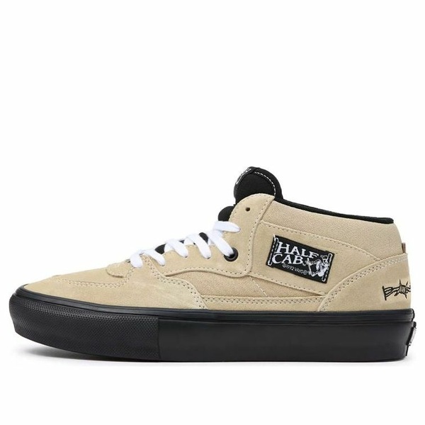 Vans バンズ メンズ スニーカー  【Vans Skate Half Cab \u0027Light Khaki Black\u0027 VN0A5FCDZF5】  大いさ US_9(27.0糎)