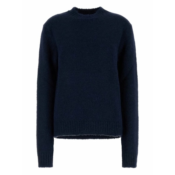 ジル・サンダー レディース 編み物\u0026スウェーター アウター Crew-neck sweater Blue