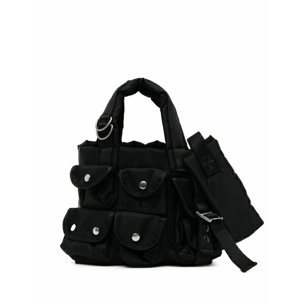 サカイ レディース トートバッグ バッグ Pocket tote bag Black