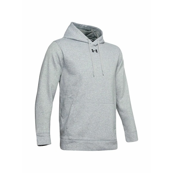 アンダーアーマー メンズ パーカー・スウェットシャツ アウター Hustle fleece hoodie Grey|asty
