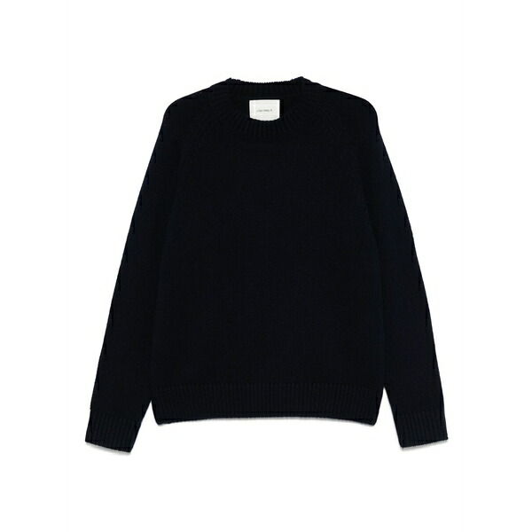 リサ・ヤン レディース 編み物\u0026スウェーター アウター Cashmere sweater Blue