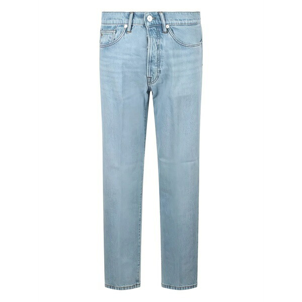 ナイン イン ザ モーニング メンズ デニムパンツ ボトムス Straight-leg jeans Blue｜asty