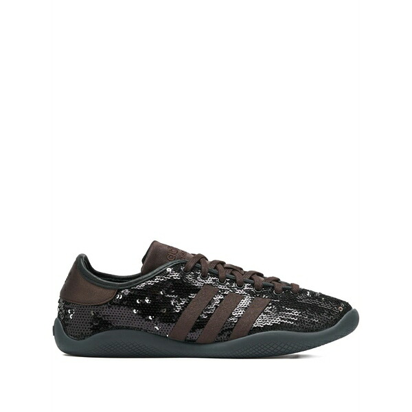 ウェールズ ボナー メンズ スニーカー シューズ Sequin-embellished sneakers Brown