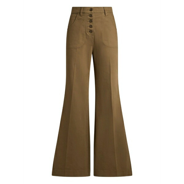 エトロ レディース デニムパンツ ボトムス Flared jeans Brown｜asty