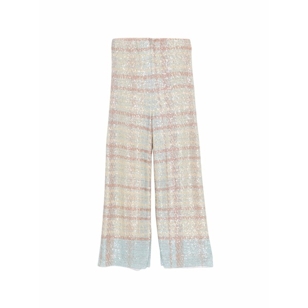 サーカス・ホテル レディース カジュアルパンツ ボトムス Sequin-embellishment trousers Neutrals｜asty