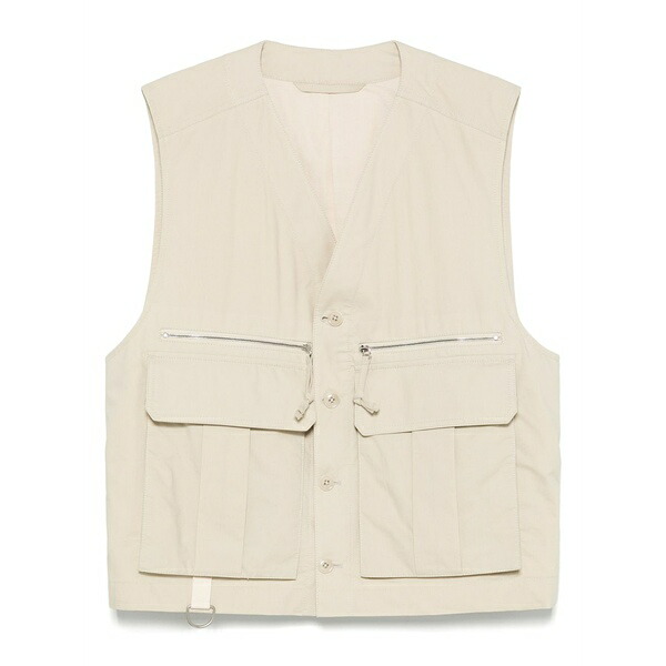 ルメール メンズ 厚地の外套 アウター Technical gilet Neutrals コート・ジャケット-メンズファッション