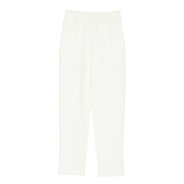 ツインセット レディース カジュアルパンツ ボトムス Elasticated-waistband trousers White｜asty