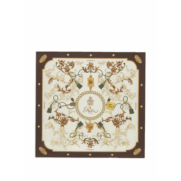 ひな形 レディース えり巻き・袈裟・えり巻き 付属物  x ritz paris printed scarf Neutrals