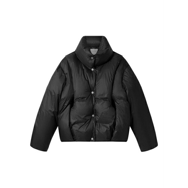 アクセルアリガト レディース 上衣＆上衣 アウター Echo puffer jacket Black