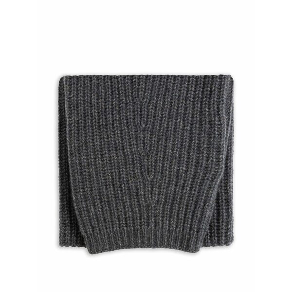 リサ・ヤン メンズ えり巻き・袈裟・えり巻き 付属物 Ribbed scarf Grey