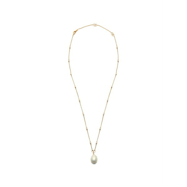 ヴァレンティノ ガラヴァーニ レディース ネックレス・チョーカー・ペンダントトップ アクセサリー Vlogo signature necklace Gold｜asty