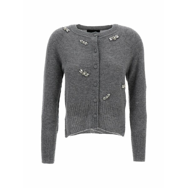 シモーネ・ロシャ レディース 編み物\u0026スウェーター アウター Pearl sweater Grey