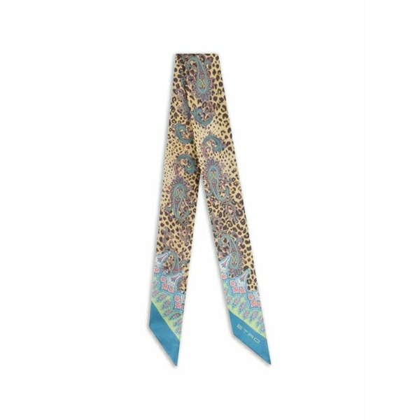 エトロ レディース えり巻き・袈裟・えり巻き 付属品 Paisley animal-motif scarf Neutrals