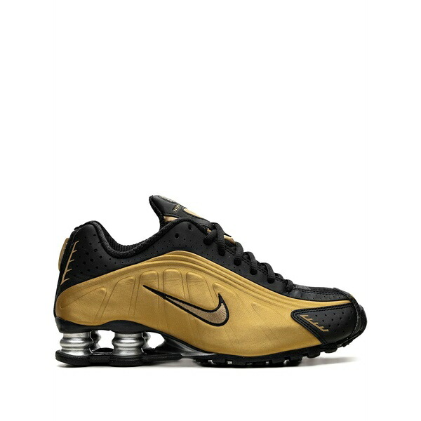 ナイキ レディース スニーカー シューズ Shox r4 \"black/metallic gold\"" sneakers Black"