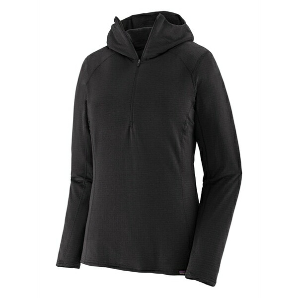 パタゴニア レディース パーカー・スウェットシャツ アウター Zip-fastening hoodie  Black