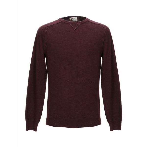 【楽天市場】ヘリテージ メンズ ニット&セーター アウター Sweaters Deep purple：asty