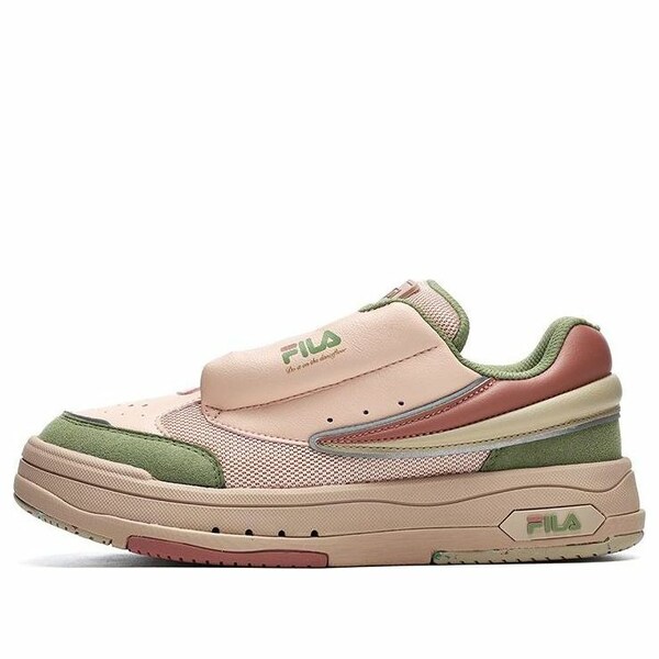 FILA フィラ レディース スニーカー  【(WMNS) FILA Mix Casual Shoes \u0027Beige Green\u0027 F12W244201FPB】  大きさ US_5.5(22.5糎)