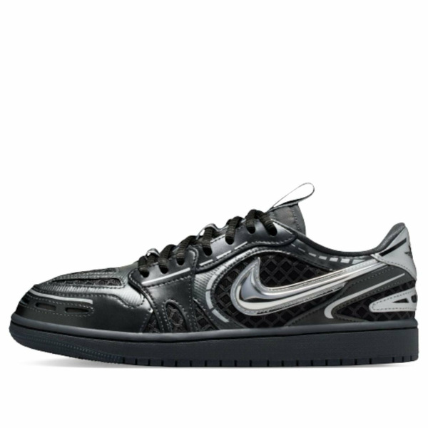 Jordan ジョーダン レディース スニーカー  【(WMNS) Air Jordan 1 Low Method of Make V3 \u0027Black Metallic Silver\u0027 HQ2186-001】  大きさ US_6.5(23.5糎)