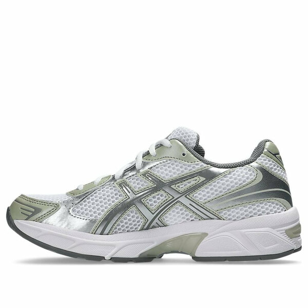 ASICS アシックス レディース スニーカー 【(WMNS) ASICS GEL-1130 'White Dried Leaf Green' 1202A164-124】 サイズ US_7.5(24.5cm)｜asty