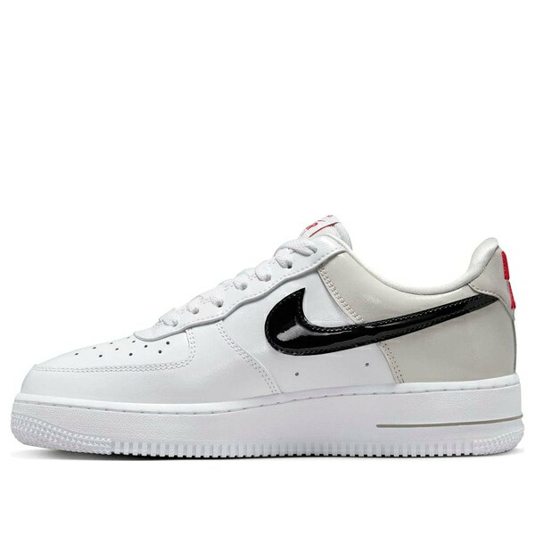 Nike ナイキ レディース スニーカー  【(WMNS) Nike Air Force 1 07 Essential White Iron Ore Patent DQ7570-001】  サイズ US_W_10