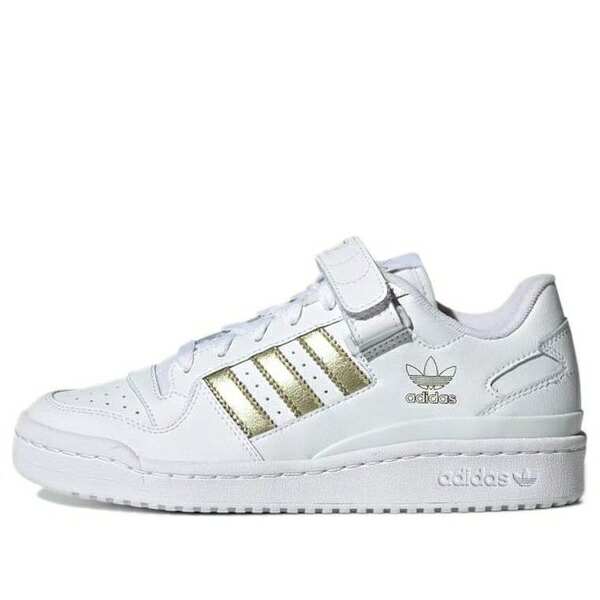 adidas アディダス レディース スニーカー  【(WMNS) adidas Forum Low \u0027White Gold Metallic\u0027 H05108】  大きさ US_5(22.0糎)