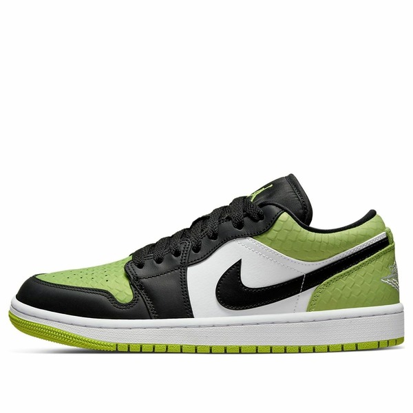 Jordan ジョーダン レディース スニーカー  【(WMNS) Air Jordan 1 Low SE \u0027Vivid Green Snakeskin\u0027 DX4446-301】  大きさ US_W_10