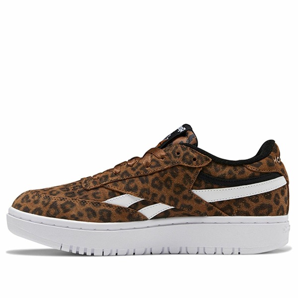 Reebok リーボック レディース スニーカー  【(WMNS) Reebok Club C Double Revenge \u0027Animal Print\u0027 FW7952】  大きさ US_6.5(23.5糎)