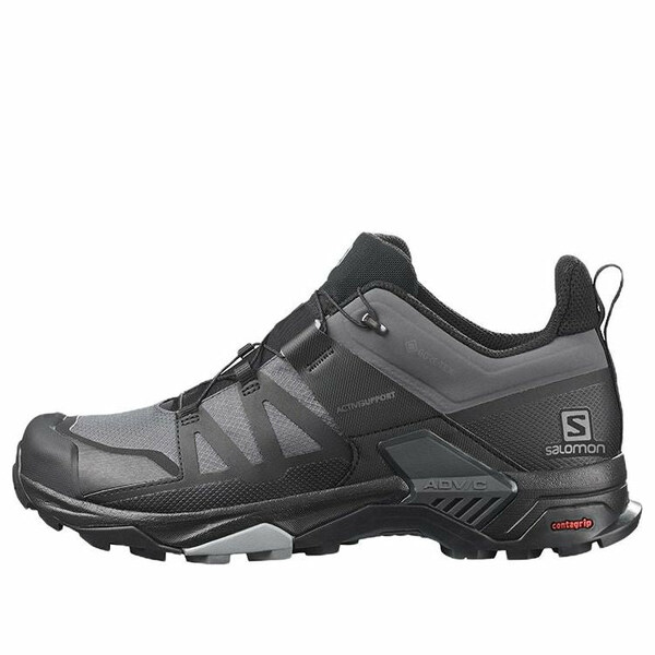 SALOMON サロモン メンズ スニーカー 【Salomon X Ultra 4 Wide GTX 'Black' 412892 / L41289200】 サイズ US_12.5(30.5cm)|asty