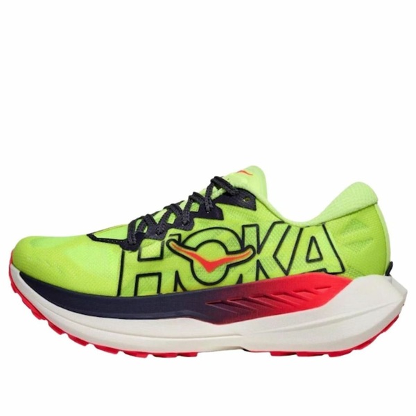 HOKA ONE ONE ホカオネオネ メンズ スニーカー 【HOKA ONE ONE Rocket X Trail 'Neon Yu Neon Flame' 1176330-NZN】 サイズ US_11.5(29.5cm)｜asty