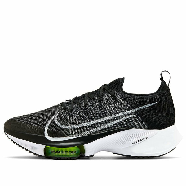 Nike ナイキ メンズ スニーカー  【Nike Air Zoom Tempo NEXT% Flyknit \u0027Black White Volt\u0027 CI9923-001】  大きさ US_10(28.0糎)